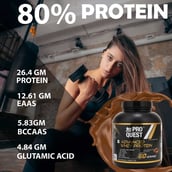 5 - Proquest Advanced Whey Protein 4.4lb & Creatine Monohydrate 0.55lb Combo, 2 Piece(s)/Pack Milk Chocolate & Unflavoured