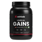 1 - Athlab Unreal Gains, 2.2 lb Strawberry Smooth