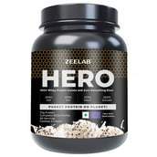 Zeelab HERO 100% Whey Protein Isolate,  3.99 lb  Cookies & Cream 