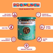 2 - Promunch Roasted Soya Snack, Cheese & Onion + Peri Peri Combo 150 g