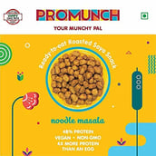 6 - Promunch Roasted Soya Snack,  Noodle Masala Pack of 2  150 g 