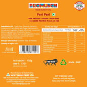 6 - Promunch Roasted Soya Snack,  Peri Peri  300 g 