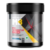 1 - MuscleBlaze PRE Workout 200 Xtreme OP, 0.22 lb Berry Bolt