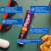 3 - Fast & Up Vitalize,  60 tablet(s)  Orange 