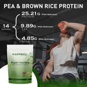 4 - Nakpro Plant Protein,  1.1 lb  Chocolate 