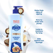 3 - VLCC Honey and Shea Butter Body Milk,  400 ml  Ultra Rich 