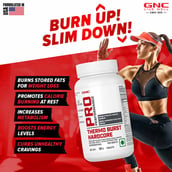 3 - GNC Pro Performance Thermo Burst Hardcore, 90 tablet(s) Unflavoured