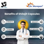 3 - Dr. Morepen Shilajit 60 Capsules & Shilajit Resin 15g Combo, 2 Piece(s)/Pack