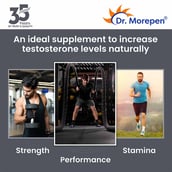 6 - Dr. Morepen Multivitamin Men & Testo Boost Combo,  60 tablet(s)  Unflavoured 