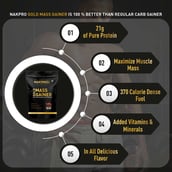 7 - Nakpro Gold Mass Gainer,  2.2 lb  Double Rich Chocolate 