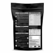 2 - Nakpro Whey Platinum Whey Protein Isolate, 2.2 lb Chocolate with Shaker Bottle (500 ml) Black