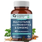 1 - Carbamide Forte Multivitamin with Probiotics & Ginseng 45 Ingredients, 180 tablet(s) Unflavoured