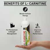 9 - MuscleBlaze Liquid L-Carnitine, 450 ml Lemon Lime
