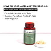 3 - TrueBasics Ashwagandha with 600 mg of KSM-66, 60 capsules