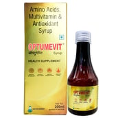2 - Dr Wonder OPTUMEVIT Multivitamin & Antioxidant Syrup, 200 ml Chocolate & Mix Fruit