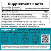 2 - StemRX NMN-NAD Nicotinamide,  60 capsules 