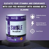 5 - HealthER Swole Pre Workout, 0.66 lb Orange