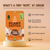 5 - Origin Nutrition Daily Plant Protein, 3 sachets/pack Chocolate