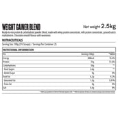 6 - Myprotein Impact Weight Gainer, 5.5 lb Chocolate Smooth