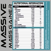 4 - Ripped Up Nutrition Massive Mass Gainer,  6.6 lb  Dark Chocolate 