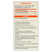 Fuel One Creatine Monohydrate, Unflavoured 100g - Pack Of 2