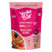 1 - Yogabar Wholegrain Breakfast Muesli, 0.700 kg Fruits Nuts and Seeds