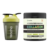 1 - Tencha Matcha Marine Collagen, 210 g Japanese Matcha Green Tea (with Shaker)