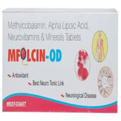 West Coast Mfolcin OD, 100 tablet(s)