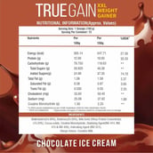 3 - Healthfarm True Gain XXL Weight Gainer,  4.4 lb  Chocolate Ice Cream 
