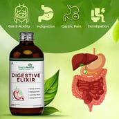 2 - Simply Herbal Digestive Elixir Syrup (Pack of 2), 450 ml