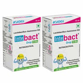 21 - Dr. Morepen Intebact Drop 10 Bn Probiotic,  10 ml  Unflavoured (Pack of 2) 