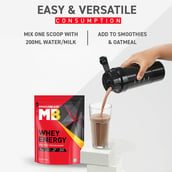 3 - MuscleBlaze Whey Energy with Digezyme, 2.2 lb Chocolate