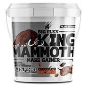 1 - Big Flex King Mammoth Mass Gainer,  11.02 lb  Chocolate Cookies 