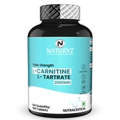 2 - Naturyz Triple Strength L-Carnitine L-Tartrate 2000mg, 90 tablet(s) Unflavoured