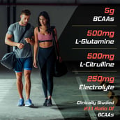 4 - Naturyz Instantized BCAA 5000 PRO,  0.66 lb  30 Servings  Mango Orange Mix 