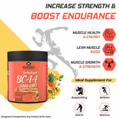 5 - Naturyz Instantized BCAA 5000 PRO, 0.33 lb 15 Servings Mix Fruit Cocktail