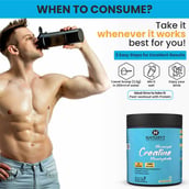 7 - Naturyz Micronized Creatine Monohydrate, Unflavoured 0.55 lb