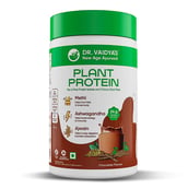 10 - Dr. Vaidya's Plant Protein, 1.1 lb Chocolate (Pack of 2)
