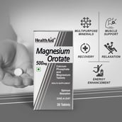 4 - HealthAid Magnesium Orotate (500 mg),  30 tablet(s)  Unflavoured 