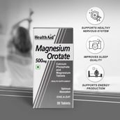 5 - HealthAid Magnesium Orotate (500 mg),  30 tablet(s)  Unflavoured 
