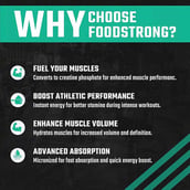 4 - Foodstrong Micronised Creatine Monohydrate, Unflavoured 0.55 lb