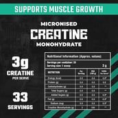 4 - Foodstrong Micronised Creatine Monohydrate, Unflavoured 0.22 lb