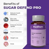 3 - Muditam Sugar Defend Pro,  Unflavoured  60 tablet(s) 