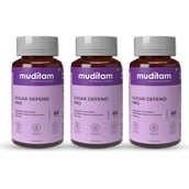 1 - Muditam Sugar Defend Pro, Unflavoured (Pack of 3) 60 tablet(s)
