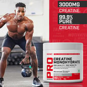 3 - GNC Pro Performance Pure Micronized Creatine Monohydrate,  Unflavoured with Black Plastic Shaker  0.55 lb 