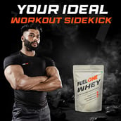 4 - Fuel One Whey Protein Powder, 2.2 lb Rich Chocolate