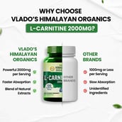 7 - Himalayan Organics L Carnitine 2000MG, 120 tablet(s) Unflavoured