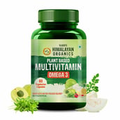 1 - Himalayan Organics Plant Based Multivitamin with Omega 3, 60 veggie capsule(s) Unflavoured