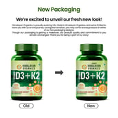 2 - Himalayan Organics Vitamin D3 K2 600iu,  120 tablet(s)  Unflavoured 