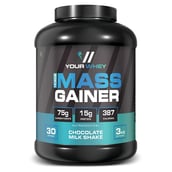 1 - YourWhey Premium Mass Gainer, 6.6 lb Chocolate Milkshake